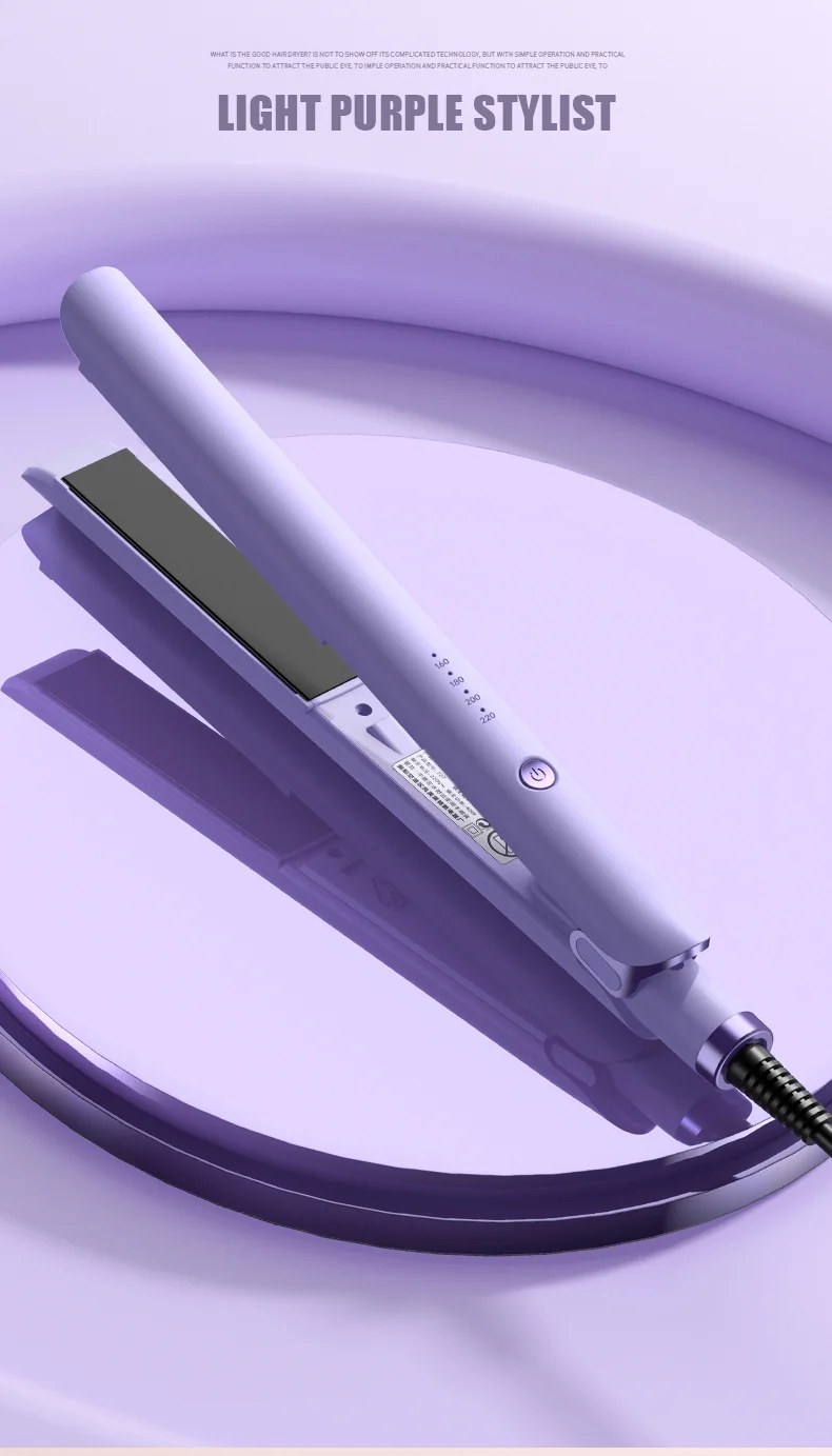 Negative Ion Ceramic Hair Straightener Flat Iron detail